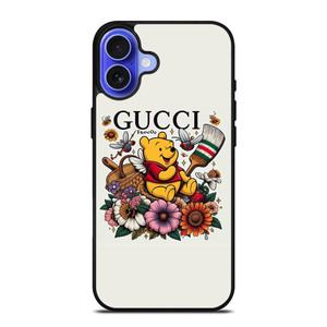 GUCCI WINNIE THE POOH iPhone 16 Case Cover GUCCI WINNIE THE POOH iPhone 16 Case Cover