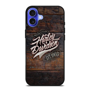HARLEY DAVIDSON 1903 LOGO iPhone 16 Case Cover HARLEY DAVIDSON 1903 LOGO iPhone 16 Case Cover