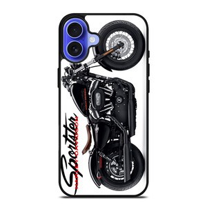 HARLEY DAVIDSON CUSTOM SPORTSTER iPhone 16 Case Cover HARLEY DAVIDSON CUSTOM SPORTSTER iPhone 16 Case Cover