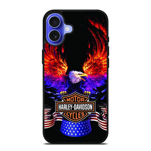 HARLEY DAVIDSON EAGLE 2 iPhone 16 Case Cover HARLEY DAVIDSON EAGLE 2 iPhone 16 Case Cover