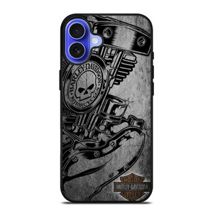 HARLEY DAVIDSON ENGINE ART iPhone 16 Case Cover