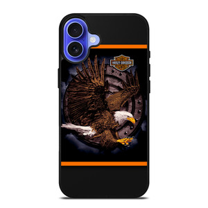 HARLEY DAVIDSON LOGO EAGLE iPhone 16 Case Cover HARLEY DAVIDSON LOGO EAGLE iPhone 16 Case Cover