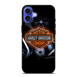 HARLEY DAVIDSON LOGO ENGINE iPhone 16 Case Cover