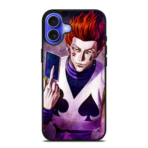 HISOKA HUNTER X HUNTER ANIME iPhone 16 Case Cover HISOKA HUNTER X HUNTER ANIME iPhone 16 Case Cover