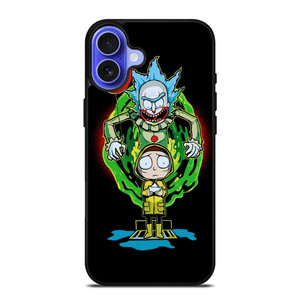 IT RICK AND MORTY CARTOON iPhone 16 Case Cover IT RICK AND MORTY CARTOON iPhone 16 Case Cover