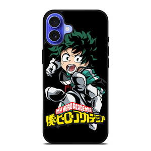 IZUKU MIDORIYA MY HERO ACADEMIA ANIME iPhone 16 Case Cover IZUKU MIDORIYA MY HERO ACADEMIA ANIME iPhone 16 Case Cover