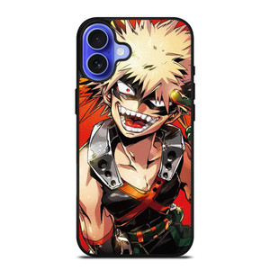 KATSUKI BAKUGO MY HERO ACADEMIA iPhone 16 Case Cover KATSUKI BAKUGO MY HERO ACADEMIA iPhone 16 Case Cover