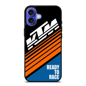 KTM RACE LOGO iPhone 16 Case Cover KTM RACE LOGO iPhone 16 Case Cover