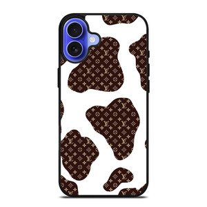 LOUIS VUITTON COW PATTERN iPhone 16 Case Cover LOUIS VUITTON COW PATTERN iPhone 16 Case Cover
