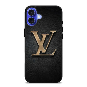 LOUIS VUITTON GOLD EMBLEM iPhone 16 Case Cover LOUIS VUITTON GOLD EMBLEM iPhone 16 Case Cover