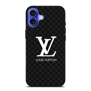 LOUIS VUITTON LV BLACK SQUARES iPhone 16 Case Cover LOUIS VUITTON LV BLACK SQUARES iPhone 16 Case Cover
