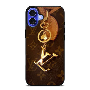 LOUIS VUITTON LV GOLDEN LOGO EMBLEM iPhone 16 Case Cover LOUIS VUITTON LV GOLDEN LOGO EMBLEM iPhone 16 Case Cover