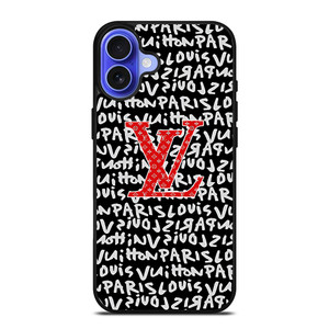 LOUIS VUITTON LV PARIS PATTERN LOGO iPhone 16 Case Cover LOUIS VUITTON LV PARIS PATTERN LOGO iPhone 16 Case Cover