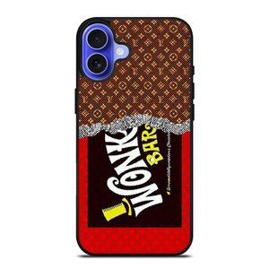 LOUIS VUITTON X WONKA CHOCOLATE BAR iPhone 16 Case Cover LOUIS VUITTON X WONKA CHOCOLATE BAR iPhone 16 Case Cover