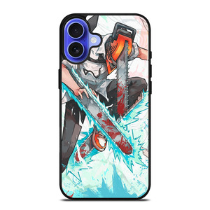 MANGA CHAINSAW MAN DENJI iPhone 16 Case Cover MANGA CHAINSAW MAN DENJI iPhone 16 Case Cover