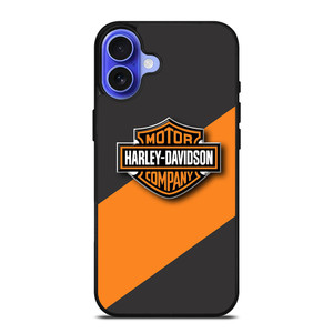 MOTOR HARLEY DAVIDSON EMBLEM iPhone 16 Case Cover MOTOR HARLEY DAVIDSON EMBLEM iPhone 16 Case Cover