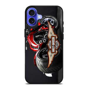 MOTORCYCLE HARLEY DAVIDSON iPhone 16 Case Cover MOTORCYCLE HARLEY DAVIDSON iPhone 16 Case Cover