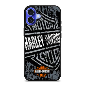 MOTORCYCLES HARLEY DAVIDSON LOGO iPhone 16 Case Cover MOTORCYCLES HARLEY DAVIDSON LOGO iPhone 16 Case Cover