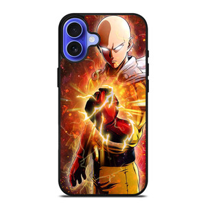 ONE PUNCH MAN SAITAMA FURIOUS iPhone 16 Case Cover ONE PUNCH MAN SAITAMA FURIOUS iPhone 16 Case Cover