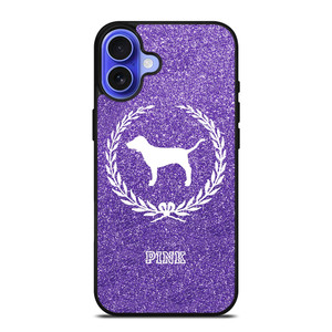 PINK DOG VICTORIA'S SECRET 2 iPhone 16 Case Cover