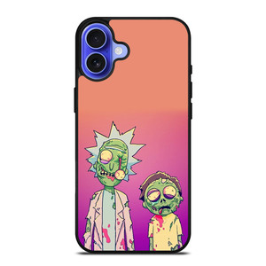 RICK AND MORTY HALLOWEEN ZOMBIES iPhone 16 Case Cover RICK AND MORTY HALLOWEEN ZOMBIES iPhone 16 Case Cover