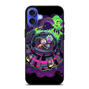 RICK AND MORTY TRIPPY ART iPhone 16 Case Cover RICK AND MORTY TRIPPY ART iPhone 16 Case Cover