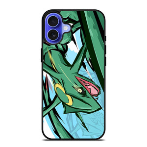 SHINY RAYQUAZA POKEMON POCKET MONSTER iPhone 16 Case Cover SHINY RAYQUAZA POKEMON POCKET MONSTER iPhone 16 Case Cover