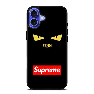 SUPREME FENDI EYES iPhone 16 Case Cover SUPREME FENDI EYES iPhone 16 Case Cover