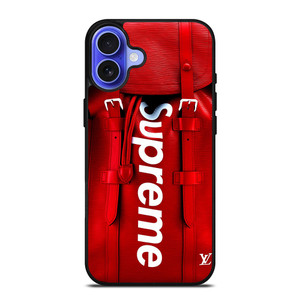SUPREME LOUIS VUITTON BAG iPhone 16 Case Cover SUPREME LOUIS VUITTON BAG iPhone 16 Case Cover