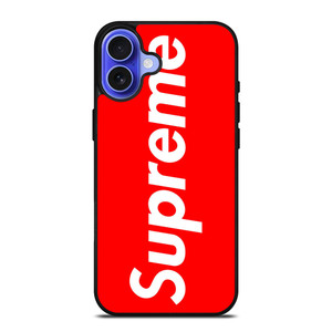 SUPREME SIMPLE LOGO iPhone 16 Case Cover SUPREME SIMPLE LOGO iPhone 16 Case Cover