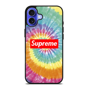 TIE DYE SUPREME iPhone 16 Case Cover TIE DYE SUPREME iPhone 16 Case Cover