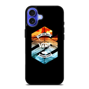 VANS OFF THE WALL CLOTH iPhone 16 Case Cover VANS OFF THE WALL CLOTH iPhone 16 Case Cover