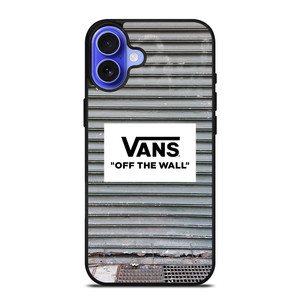 VANS OFF THE WALL IRON STRIPE iPhone 16 Case Cover VANS OFF THE WALL IRON STRIPE iPhone 16 Case Cover