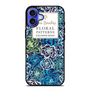 VERA BRADLEY VB FLORAL PATTERNS CB iPhone 16 Case Cover VERA BRADLEY VB FLORAL PATTERNS CB iPhone 16 Case Cover