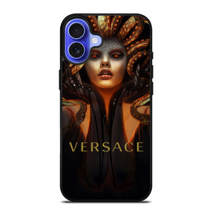 VERSACE ART MEDUSA iPhone 16 Case Cover VERSACE ART MEDUSA iPhone 16 Case Cover