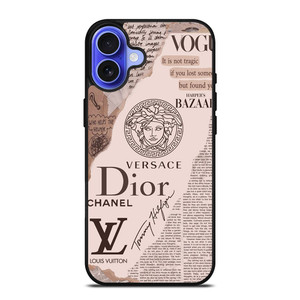 VERSACE LOUIS VUITTON LV DIOR WALLPAPER iPhone 16 Case Cover