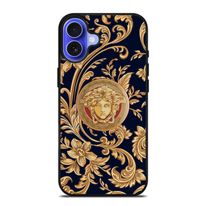 VERSACE MEDUSA GOLD CRAFT iPhone 16 Case Cover