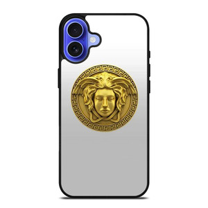 VERSACE MEDUSA HEAD EMBLEM iPhone 16 Case Cover VERSACE MEDUSA HEAD EMBLEM iPhone 16 Case Cover
