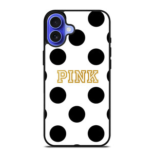VICTORIA S SECRET PINK POLKADOTS iPhone 16 Case Cover VICTORIA S SECRET PINK POLKADOTS iPhone 16 Case Cover