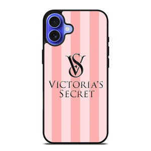 VICTORIA'S SECRET PINK STRIPES iPhone 16 Case Cover VICTORIA'S SECRET PINK STRIPES iPhone 16 Case Cover