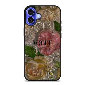 VOGUE FASHION LOGO FLOWER iPhone 16 Case Cover VOGUE FASHION LOGO FLOWER iPhone 16 Case Cover