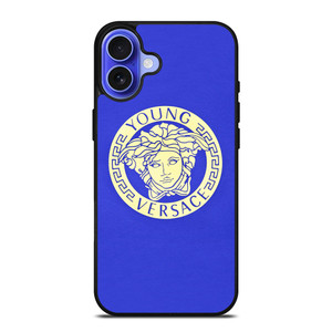 YOUNG VERSACE LOGO iPhone 16 Case Cover