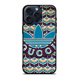 ADIDAS FEAT GUCCI LOGO iPhone 15 Pro Max Case Cover