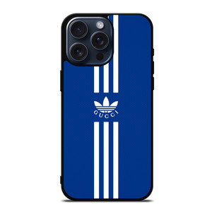ADIDAS X GUCCI RETRO BLUE iPhone 15 Pro Max Case Cover ADIDAS X GUCCI RETRO BLUE iPhone 15 Pro Max Case Cover