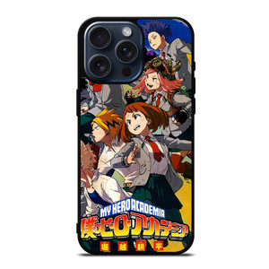 ANIME MY HERO ACADEMIA COVER iPhone 15 Pro Max Case Cover
