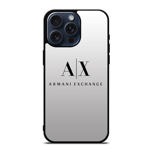 ARMANI EXCHANGE AX LOGO iPhone 15 Pro Max Case Cover