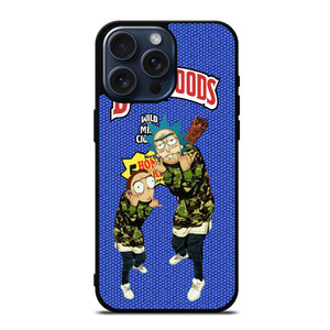 BACKWOODS RICK AND MORTY 3 iPhone 15 Pro Max Case Cover