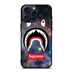 BAPE CAMO SHARK SUPREME NEBULA iPhone 15 Pro Max Case Cover BAPE CAMO SHARK SUPREME NEBULA iPhone 15 Pro Max Case Cover