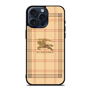 BURBERRY LOGO PATTERN ICON iPhone 15 Pro Max Case Cover BURBERRY LOGO PATTERN ICON iPhone 15 Pro Max Case Cover