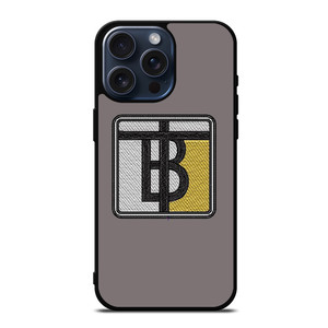 BURBERRY LONDON EMBROIDERY LOGO iPhone 15 Pro Max Case Cover BURBERRY LONDON EMBROIDERY LOGO iPhone 15 Pro Max Case Cover